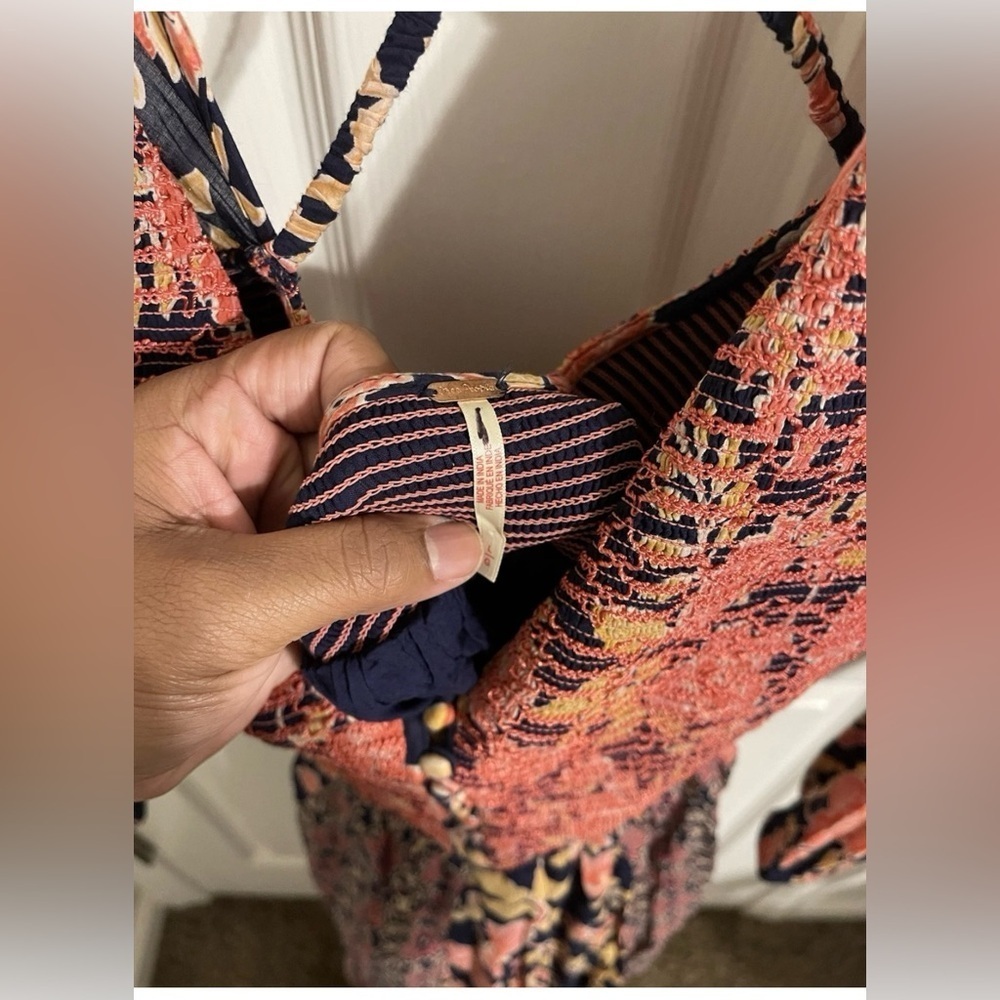 Free People A New Way Maxi Dress Size L - Picture 5 of 8